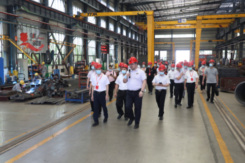 Representatives of the 13th Provincial People's Congress visited Tietuo Machinery to carry out special research 7