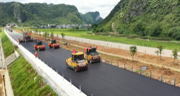 Full horsepower | Tietuo Machinery LB5000 asphalt mixing equipment settled in Guangxi 2