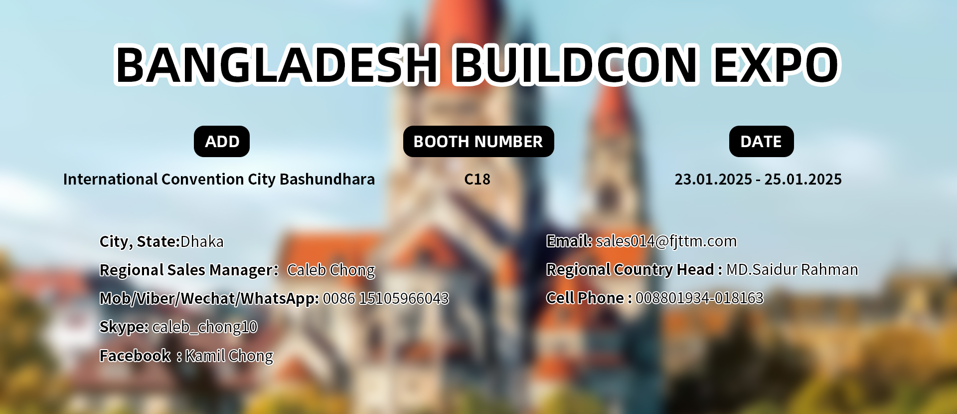 BANGLADESH BUILDCON EXPO 1