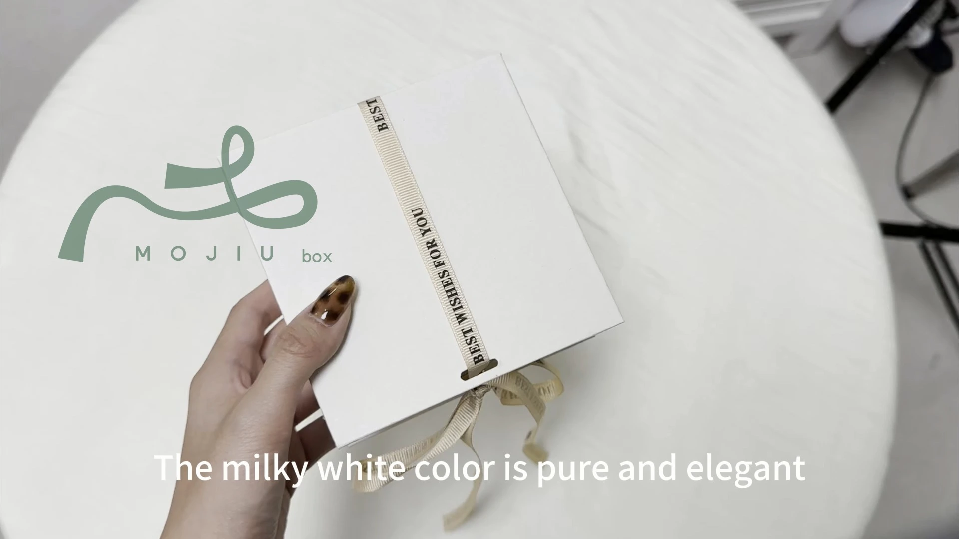 Exquisite magnetic sealed book shaped jewelry box - customizable logo 1