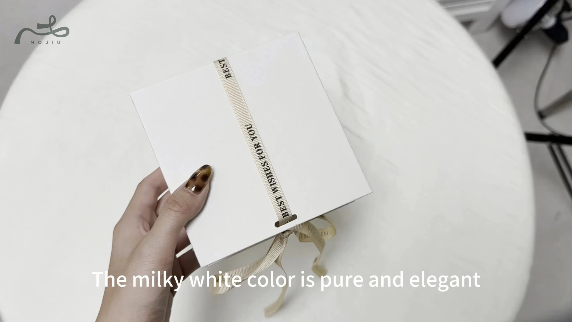 Exquisite magnetic sealed book shaped jewelry box - customizable logo 1