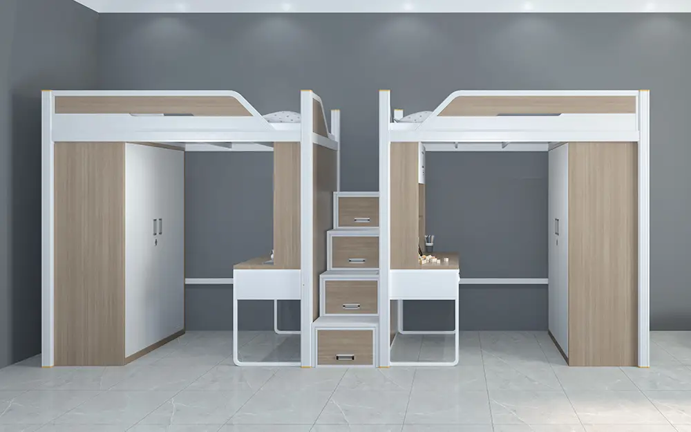 Apartment With Two Beds For School Dormitories and Faculty Dormitories 1