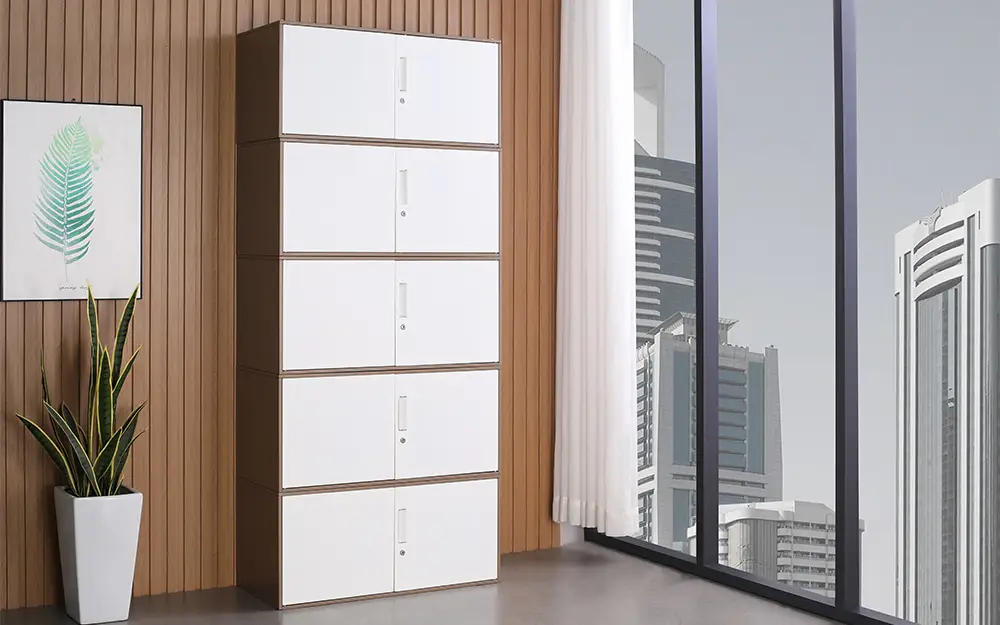 Office and dormitory independent partition storage cabinet 1
