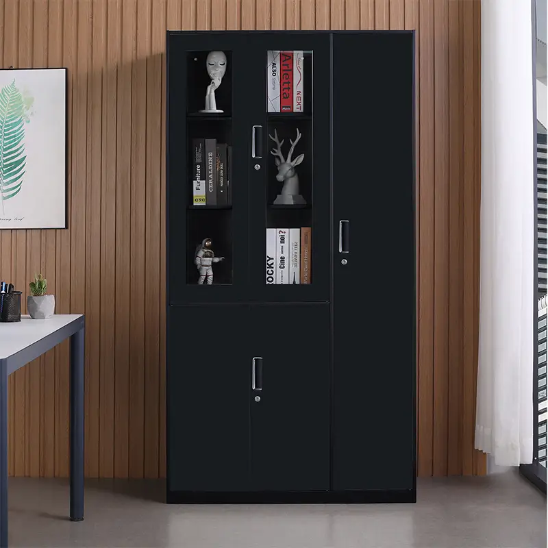 Multifunctional metal storage cabinet, office and dormitory lockable storage cabinet 1