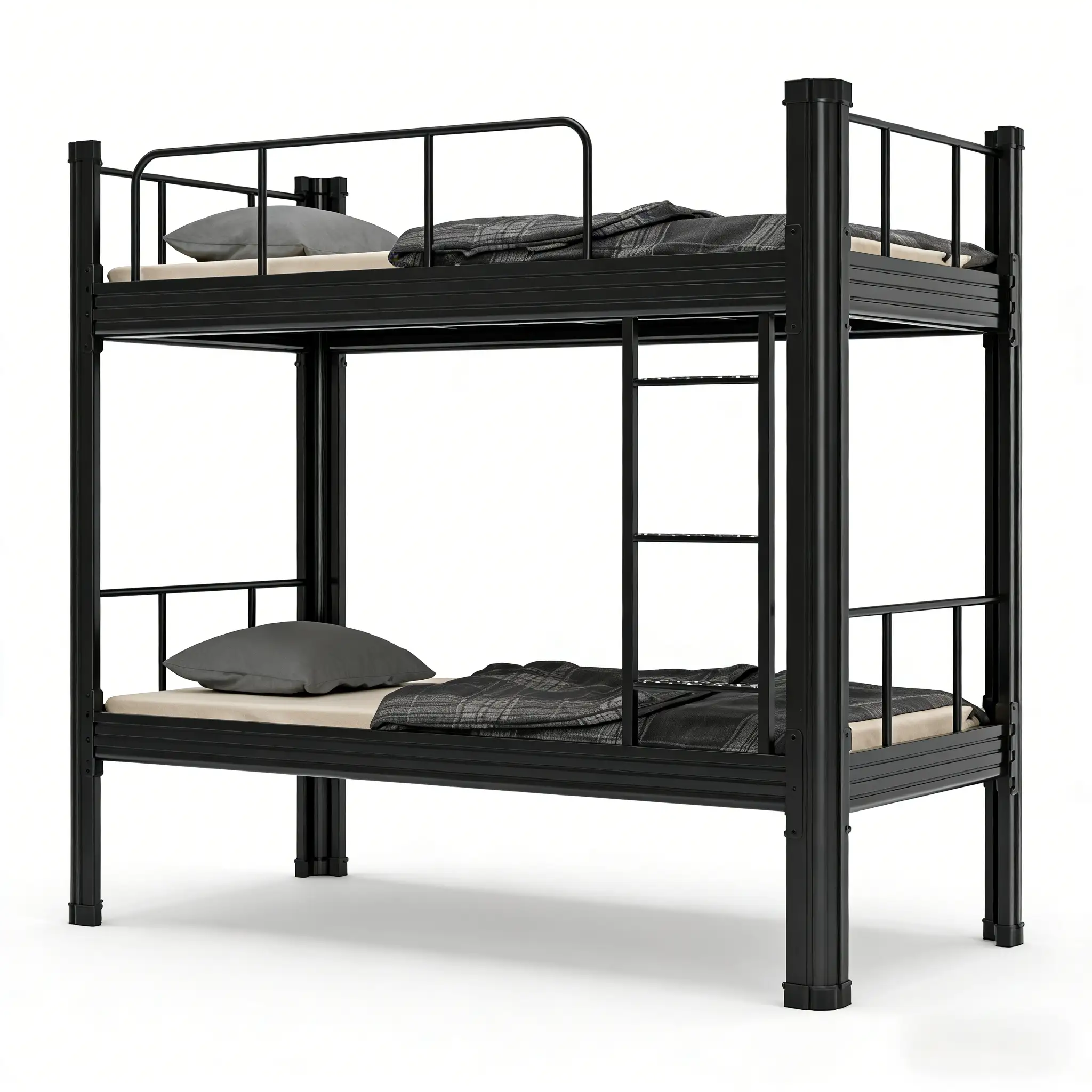 Custom Metal Loft Bunk Beds For Adults | Heavy Duty Steel Double High Sleeper Bed | Dormitory School Hostel Customizable Bunk Beds 1