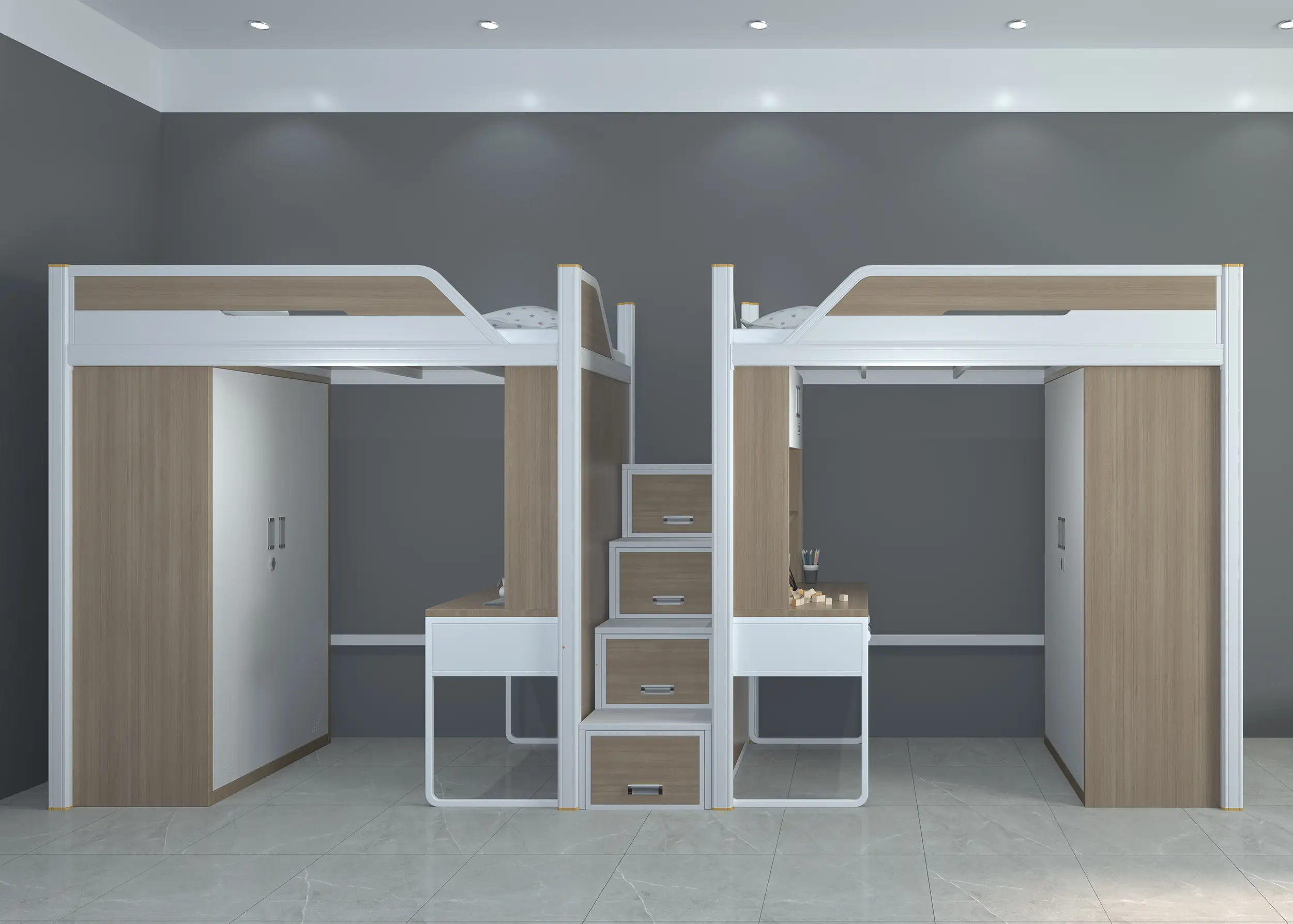 Space Saving Custom Loft Beds For Adults With Desk And Storage Options 1