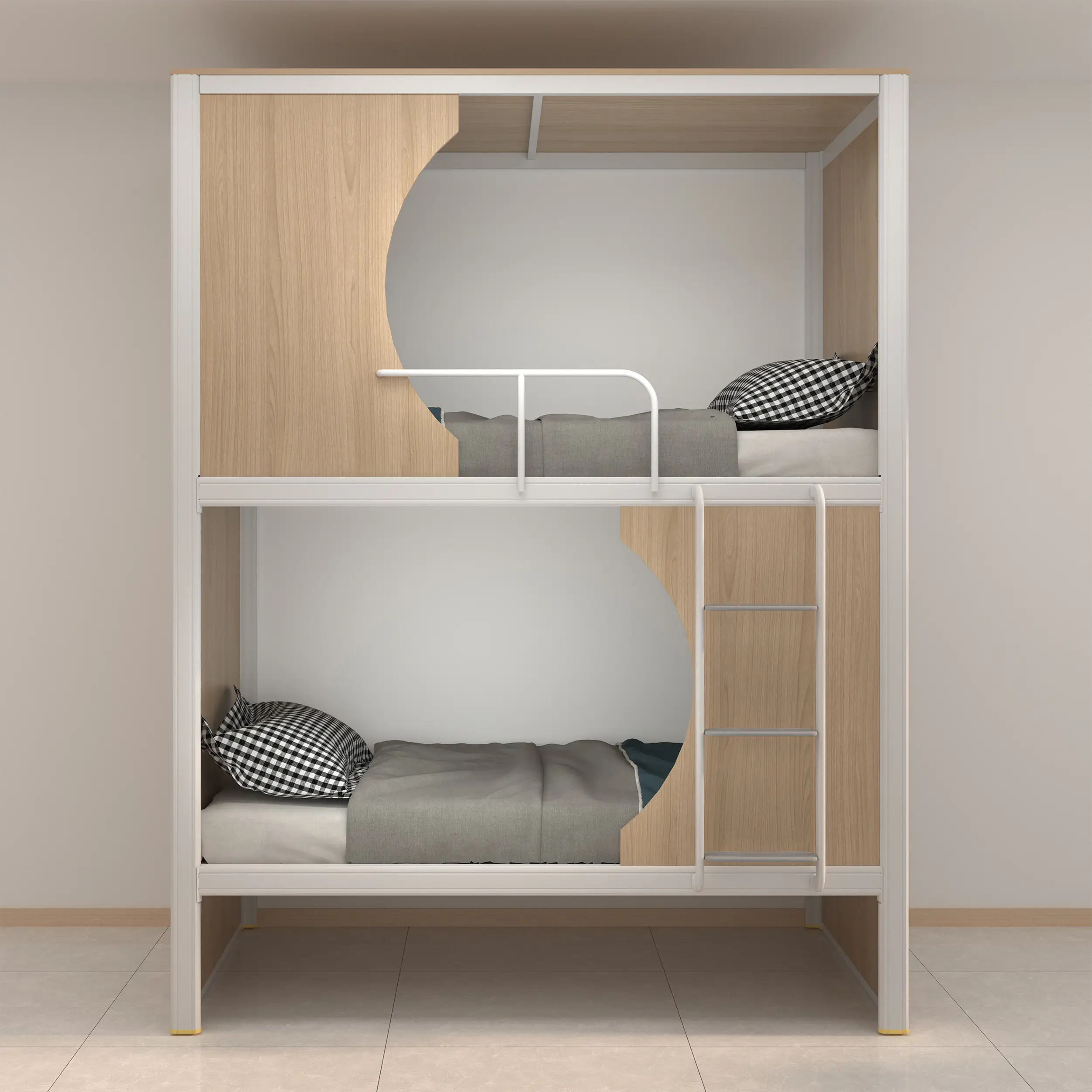 Space-Saving Design, Stable Loading Capacity, Ideal for Hostel & Rental Rooms 1