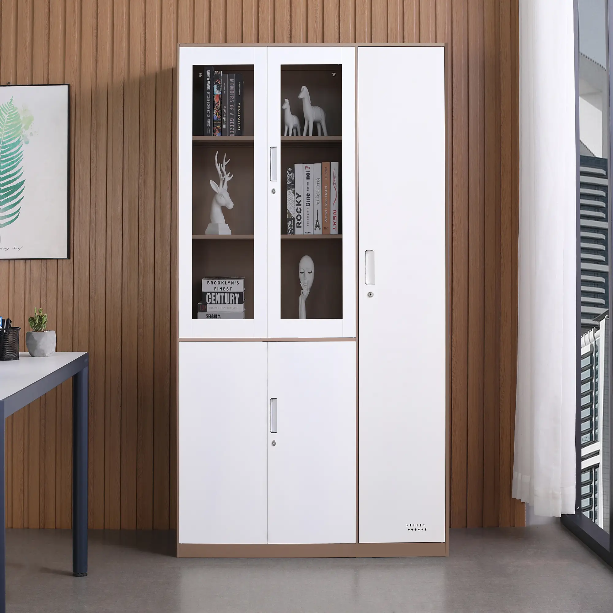 5-Door Locker Steel Storage Cabinet for Office and  Schools Use 1