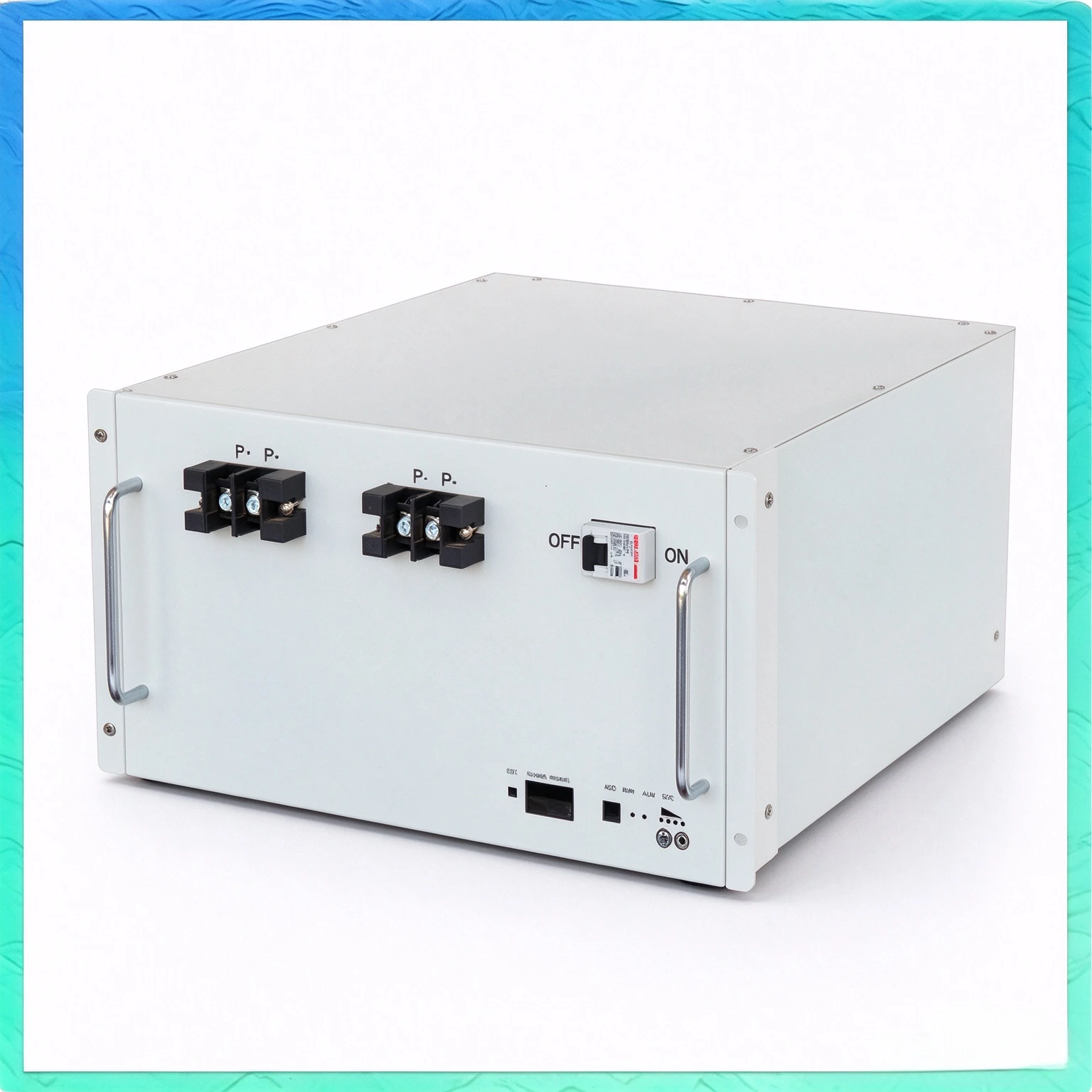 Rack Mounted 51.2V 200Ah LiFePO4 Battery Pack, 10.24kWh Solar Energy Storage, OEM Wholesale 1