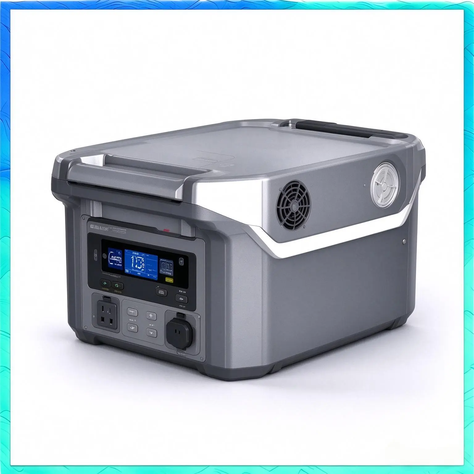Joysun 896Wh 1200W AC Outlet Portable Power Station For Camping, Off-Grid Work & Outdoor Emergency Power Supply 1