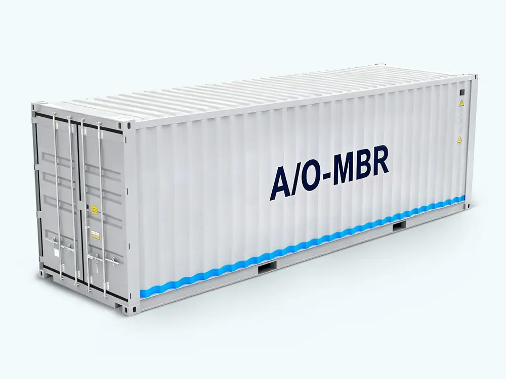 Containerized A/O + MBR Integrated Wastewater Treatment Plant 1