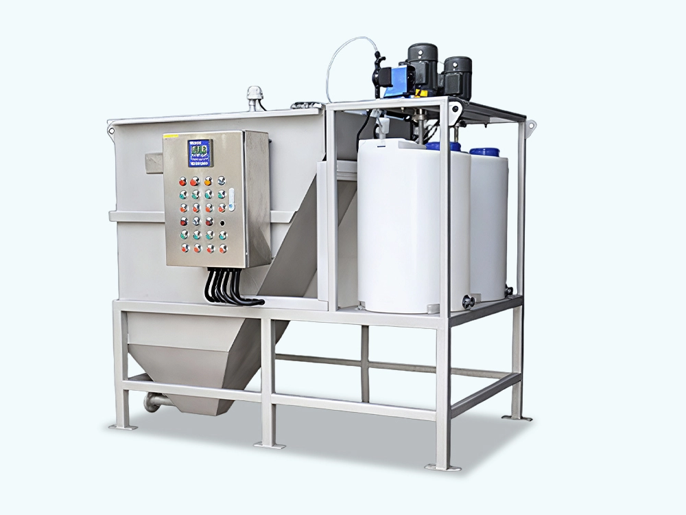 Integrated containerized sedimentation tank Advanced Chemical-Physical Water Treatment in a Modular Format 1