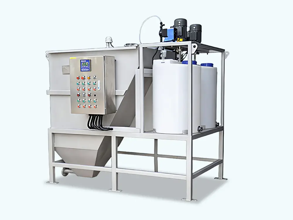 Integrated containerized sedimentation tank Advanced Chemical-Physical Water Treatment in a Modular Format 1