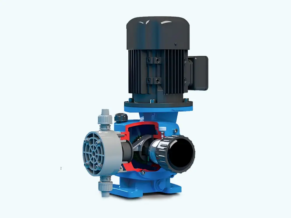 Mechanical diaphragm metering pump 1