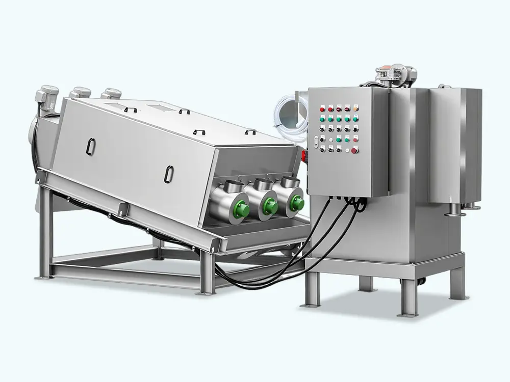 Screw Sludge Dewatering Machine 1