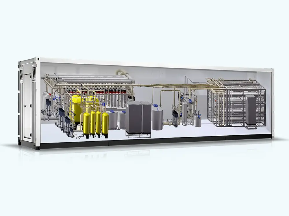 Containerized Boiler Water Softening System 1