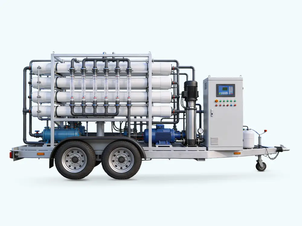 Trailer Mounted Seawater Reverse Osmosis 1