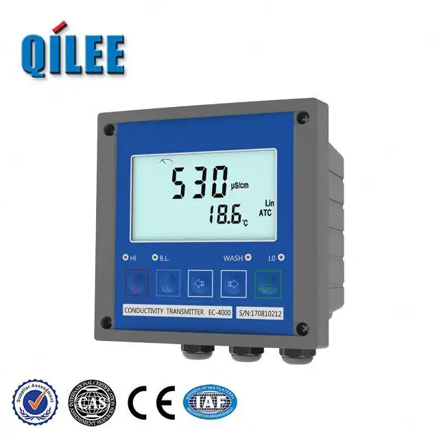 Online resistivity conductivity meter for water 1