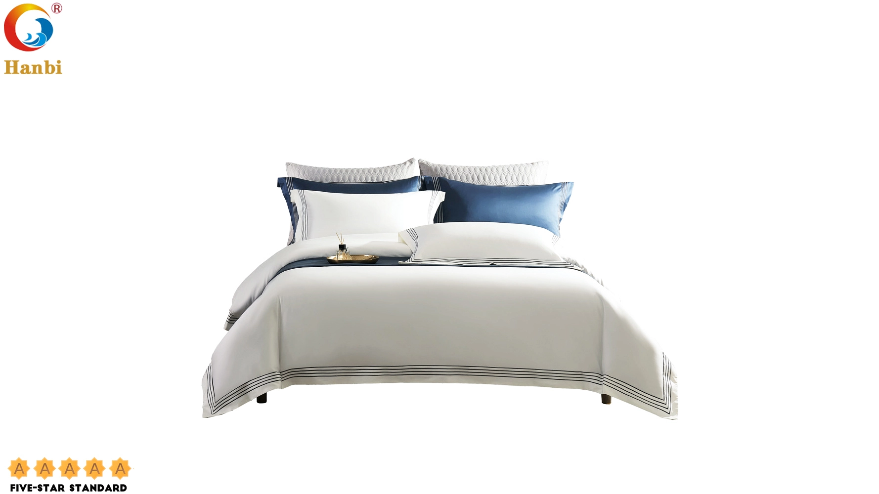 Hotel Bed Sheet Quilt Cover With Long-Staple Cotton In Five-Star Hotel 1