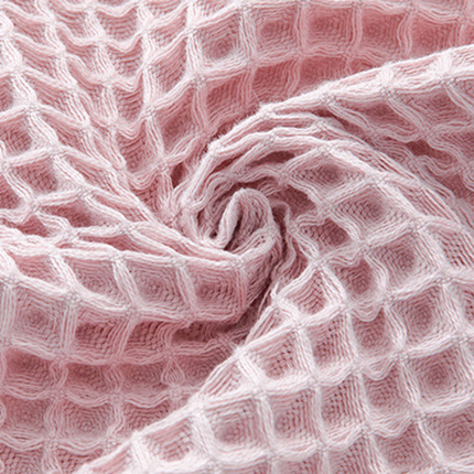 Customized Hotel Gift Towel With Waffle Pattern Pure Cotton _Hanbi Textile 13