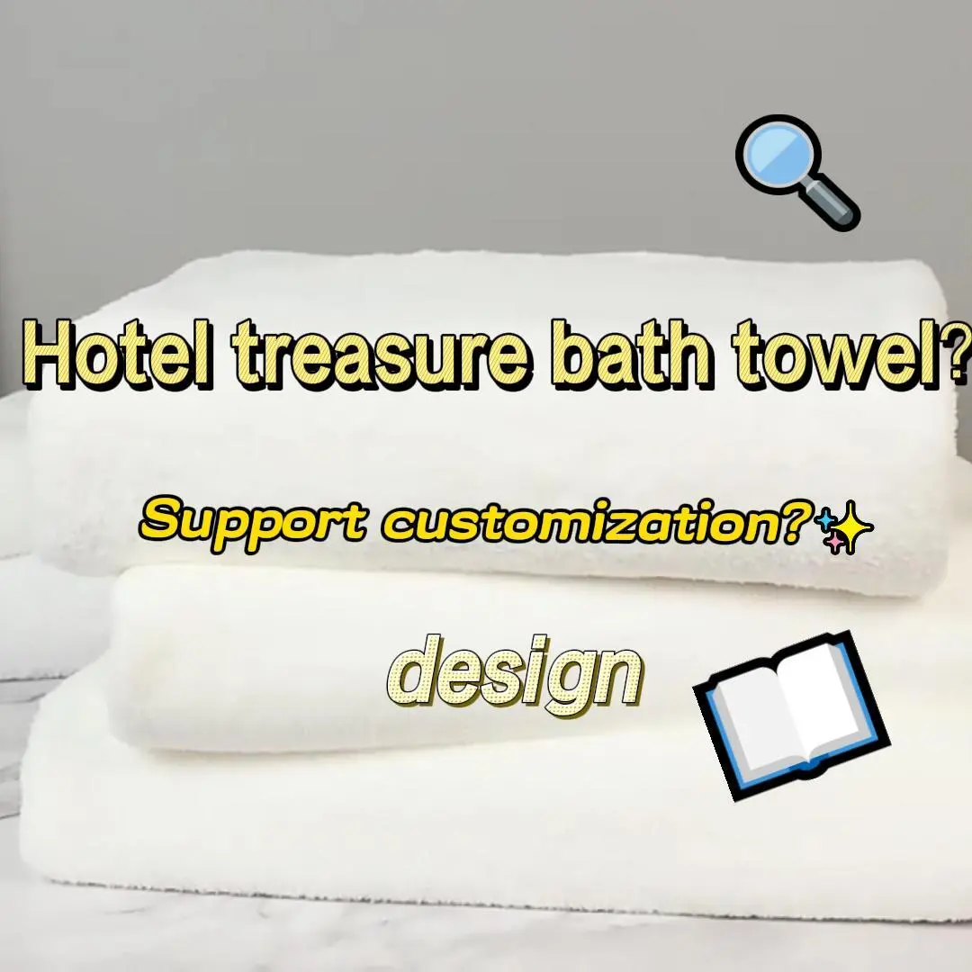 Hotel star cotton bath towel custom embroidery service? 1