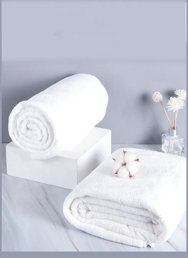 Hotel star cotton bath towel custom embroidery service? 6