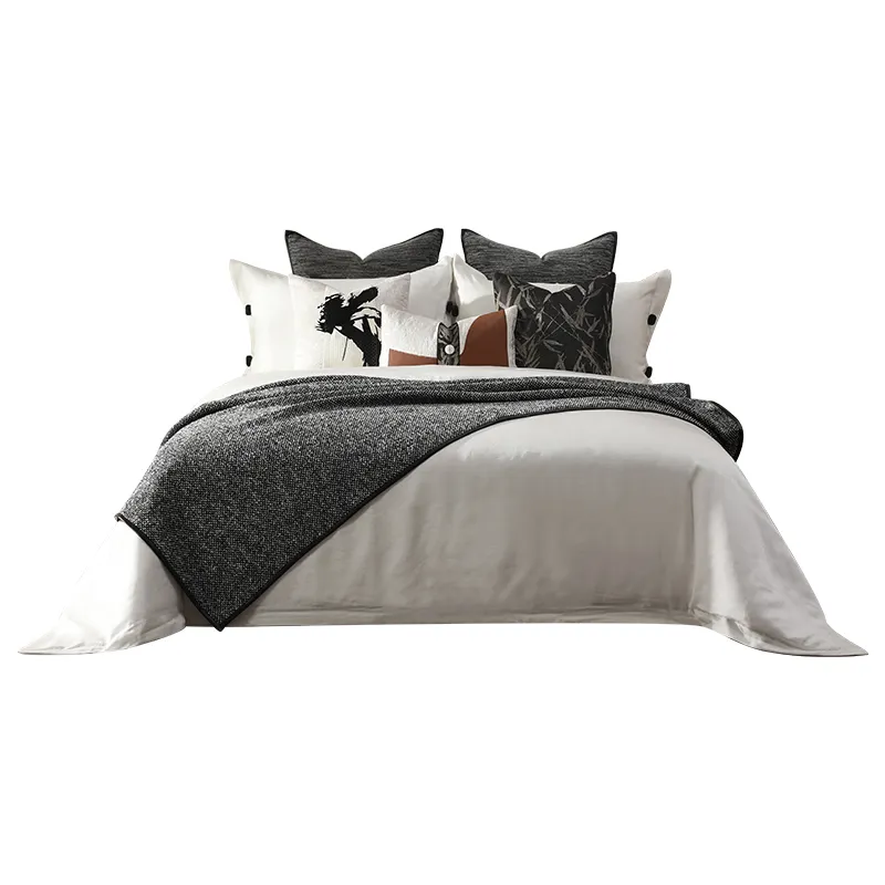 Hanbi Textile | Customized silver sequin bed runner personalized 7