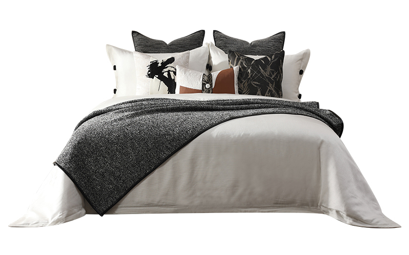 Hanbi Light Luxury Hotel Pure Cotton Bed Runner Manufacturers Wholesale 15