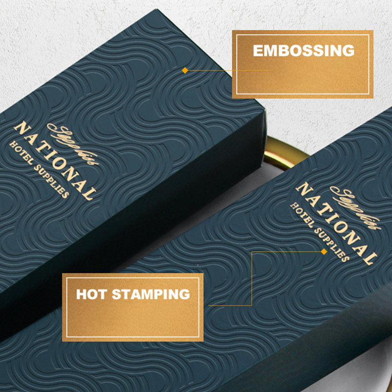 Hanbi Hot Stamping Embossed Hotel Guest Room Toiletries Set Factory Wholesale 11