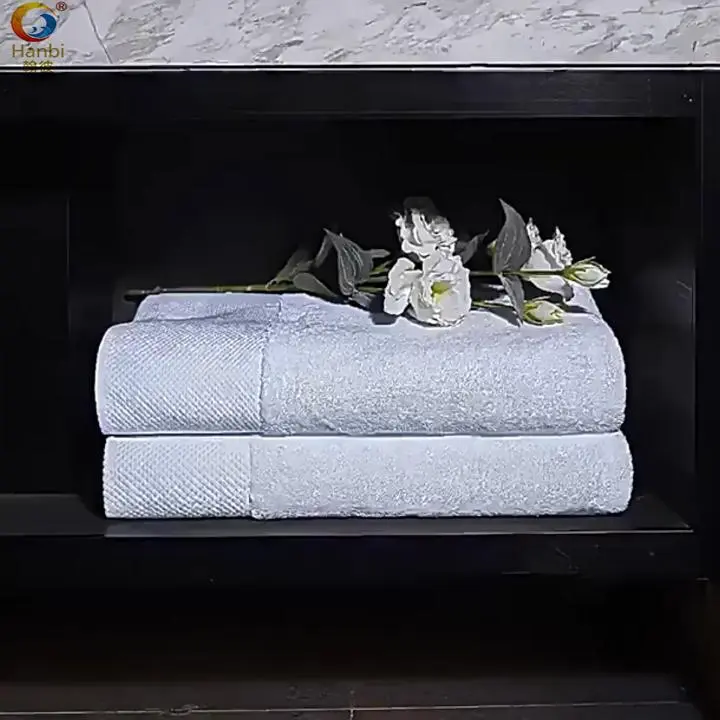 Luxury star hotel custom embroidered bath towel! 1