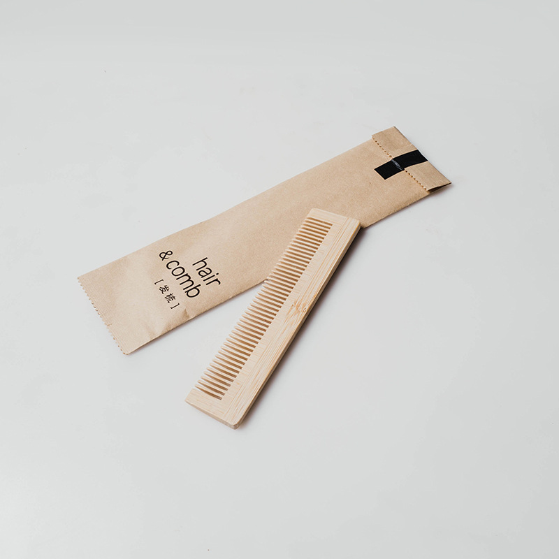 Kraft Paper Hotel Bamboo Disposable Toothbrush Wood Shaver Wholesale Factory 8