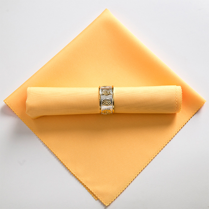 Cloth Napkins With Polyester Material For Luxury Hotel Restaurant _Hanbi 11