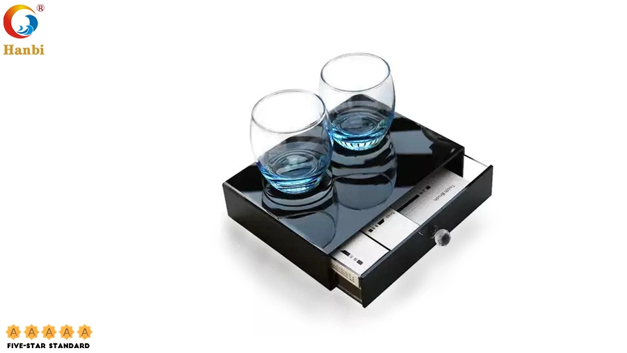 Hotel Acrylic Disposable Toiletries Storage Box For Hotel Leather Products _Hanbi Textile 1