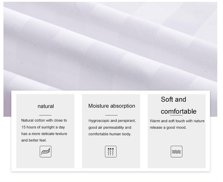 Embroidery Hotel Resort luxury cotton 4-piece bedding set 6