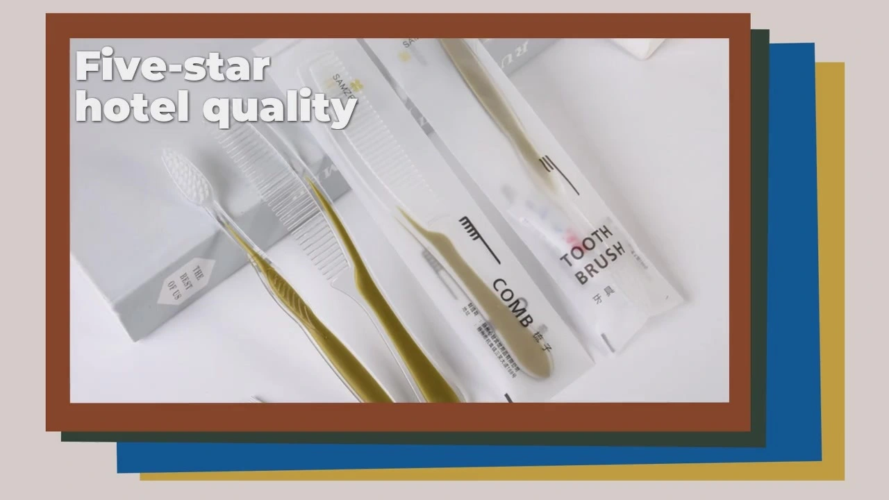 Hotel Disposable Toiletries Set Customized by Manufacturers 1