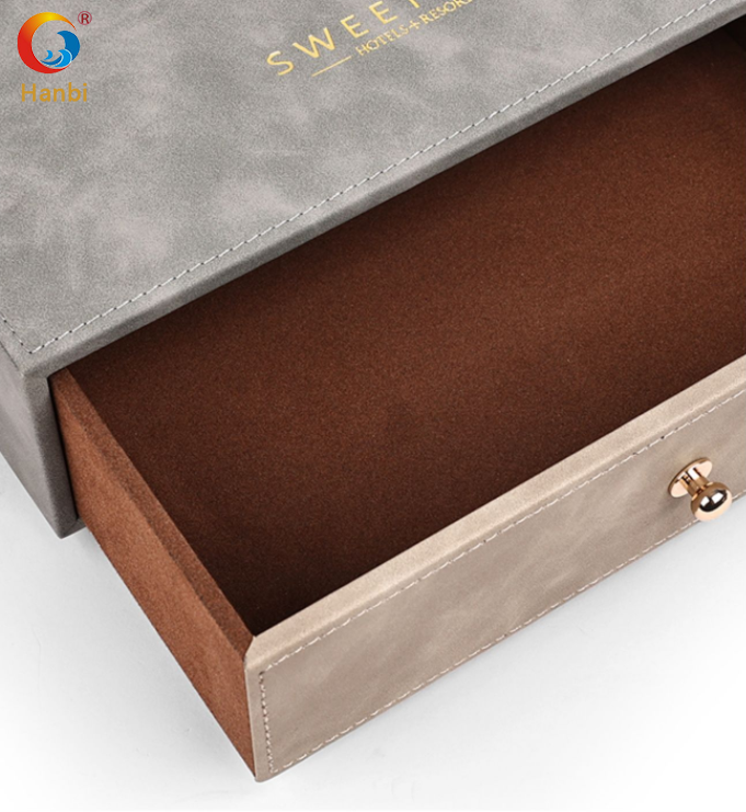 Five-star hotel Double faced velvet storage box wholesale factory 10