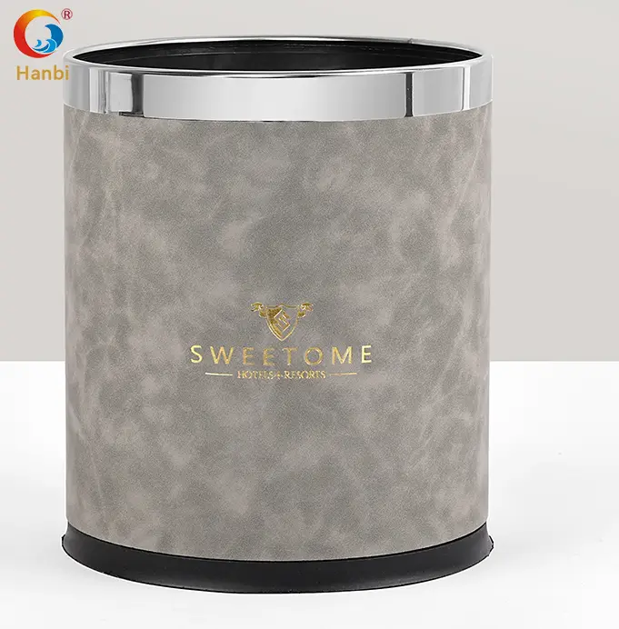 Hanbi Textile | Customized leather trash can series 5
