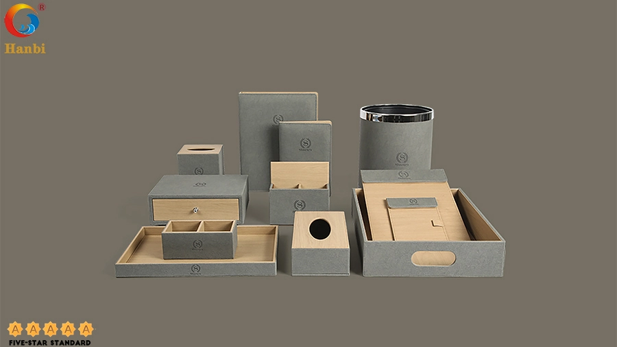 Hotel Leather Goods Storage Box Factory Price Wholesale _Hanbi 1