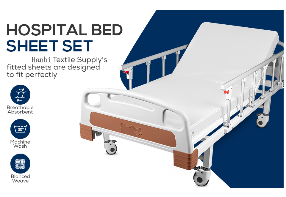Hanbi textile hospital bed three sets wholesale factory 7