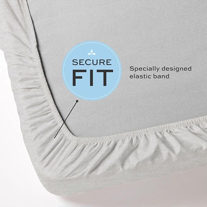 White Classic Fitted Hospital Bed Sheets Set, Soft Jersey Knitted Pure Cotton Quality 9