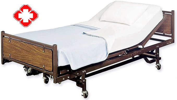 Terylene Hospital Linen White Hospital Bed Sheet for Hospital Ward Beds 1