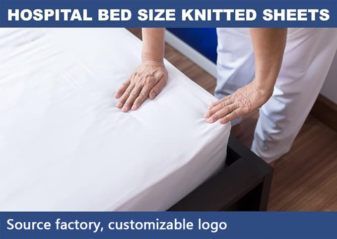 Terylene Hospital Linen White Hospital Bed Sheet for Hospital Ward Beds 7