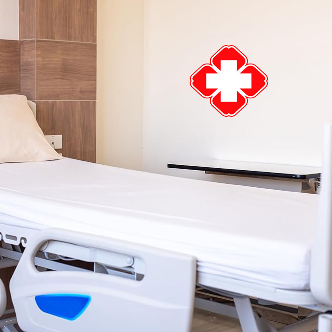 Processing customized hospital bedding three sets of cotton medical fabric 5