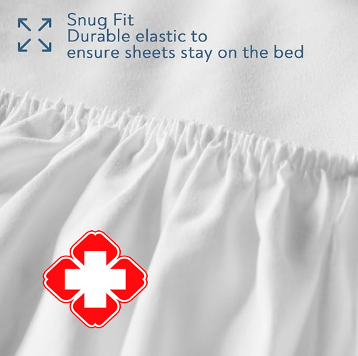 Processing customized hospital bedding three sets of cotton medical fabric 8