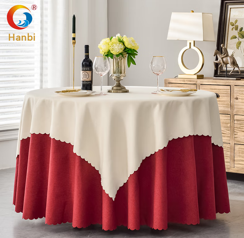 Custom wedding tablecloths factory price Manufacturer | Hanbi Textile 9