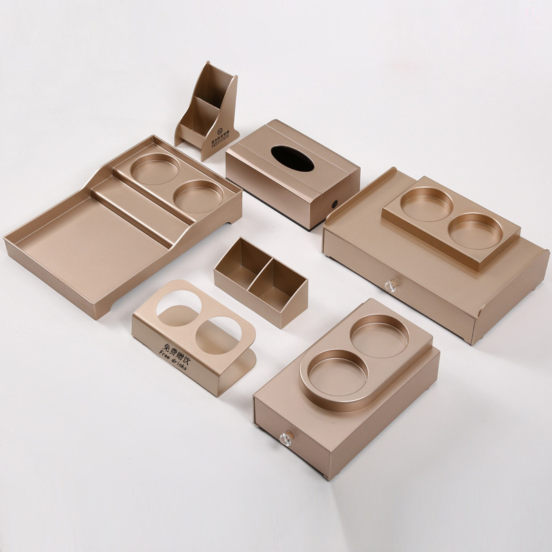 Acrylic Hotel Room Supplies Storage Box Factory Custom Wholesale _Hanbi 9