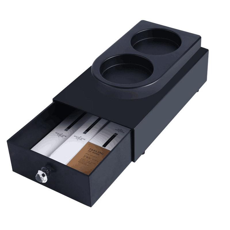 Acrylic Hotel Room Supplies Storage Box Factory Custom Wholesale _Hanbi 15