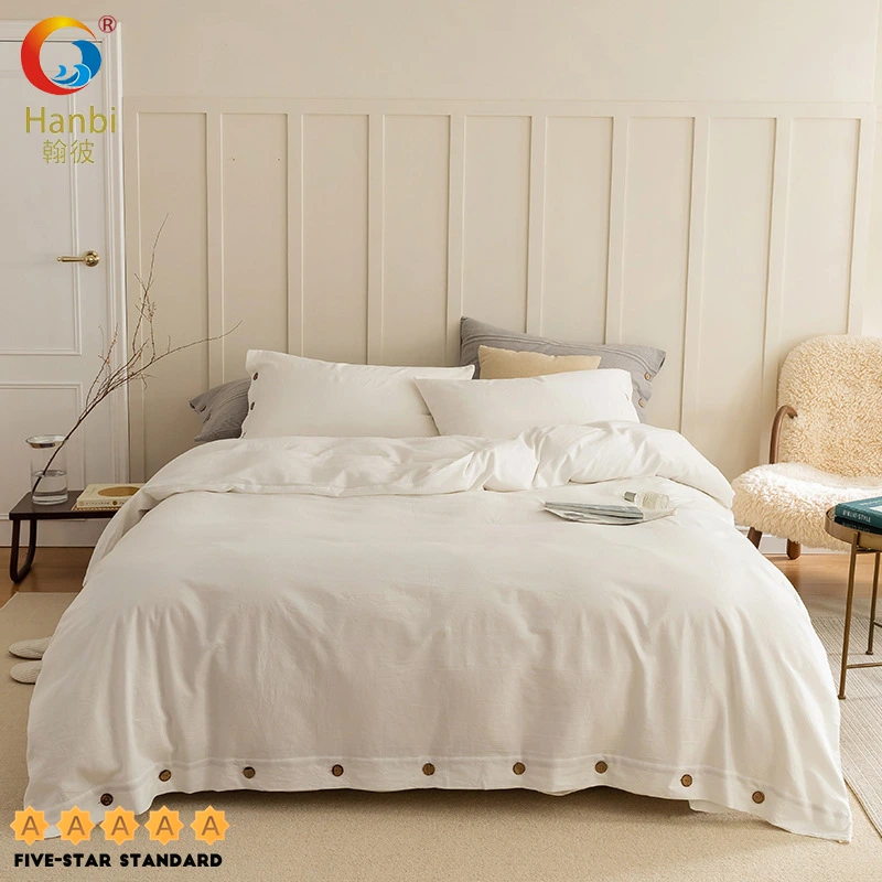 B&amp;B Hotel Cotton Bedding Sets Customized Wholesale -Hanbi Textile 1