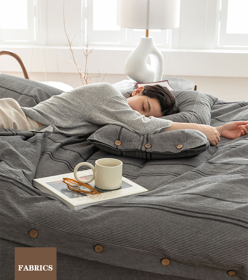 B&B Hotel Cotton Bedding Sets Customized Wholesale -Hanbi Textile 11