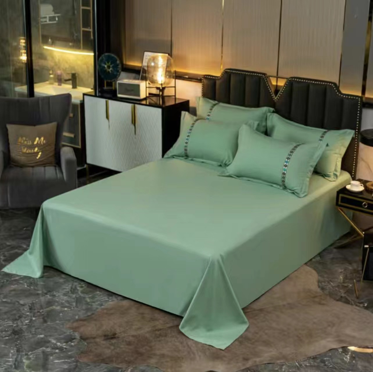 Hanbi Hotel Cotton Sheet Manufacturers Custom Wholesale 15